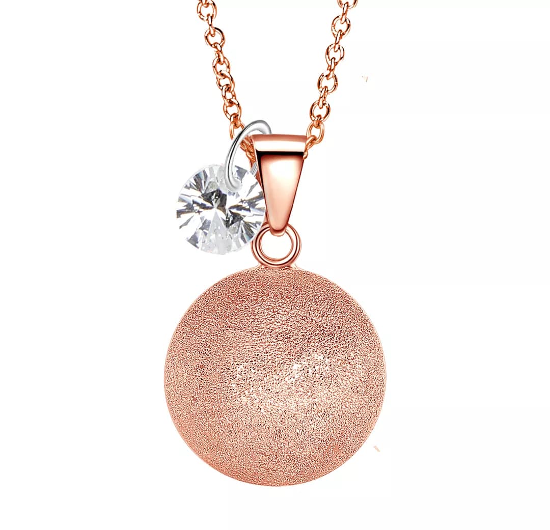 Harmony Ball Pink Gold Color Satin