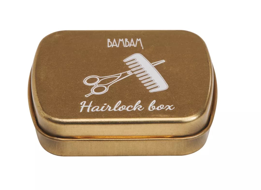 Hairlock box Gold