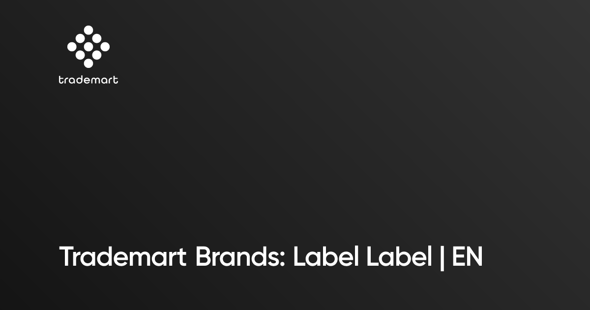 Trademart Brands: Label Label | EN